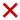 x mark
